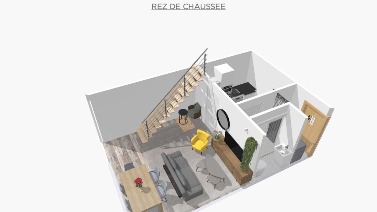 Mona Lisa : Superbe Loft Centre Ville - Parking Gratuit - Wifi Ultra Rapide-Appareil Massage-Netflix-Jeu Societe Troyes Exterior photo